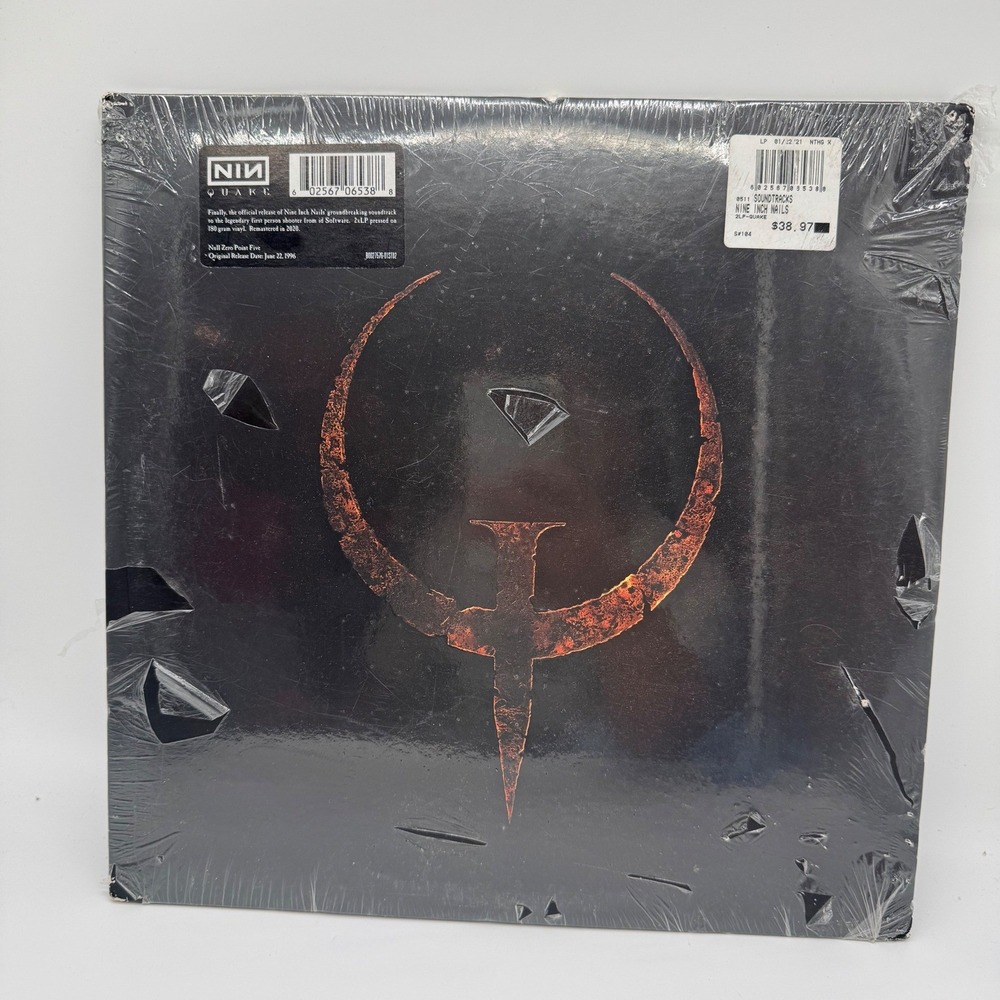 Nine Inch Nails Quake Soundtrack 180g 2LP Vinyl Trent Reznor‎ 2020 Remaster NEW